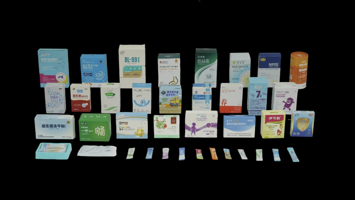 Covering many brands of probiotics