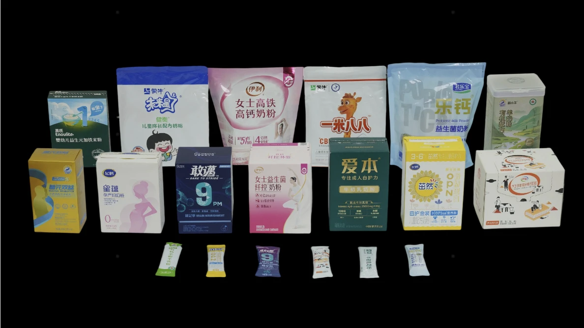 Formula milk powder suit for single use of different age groups